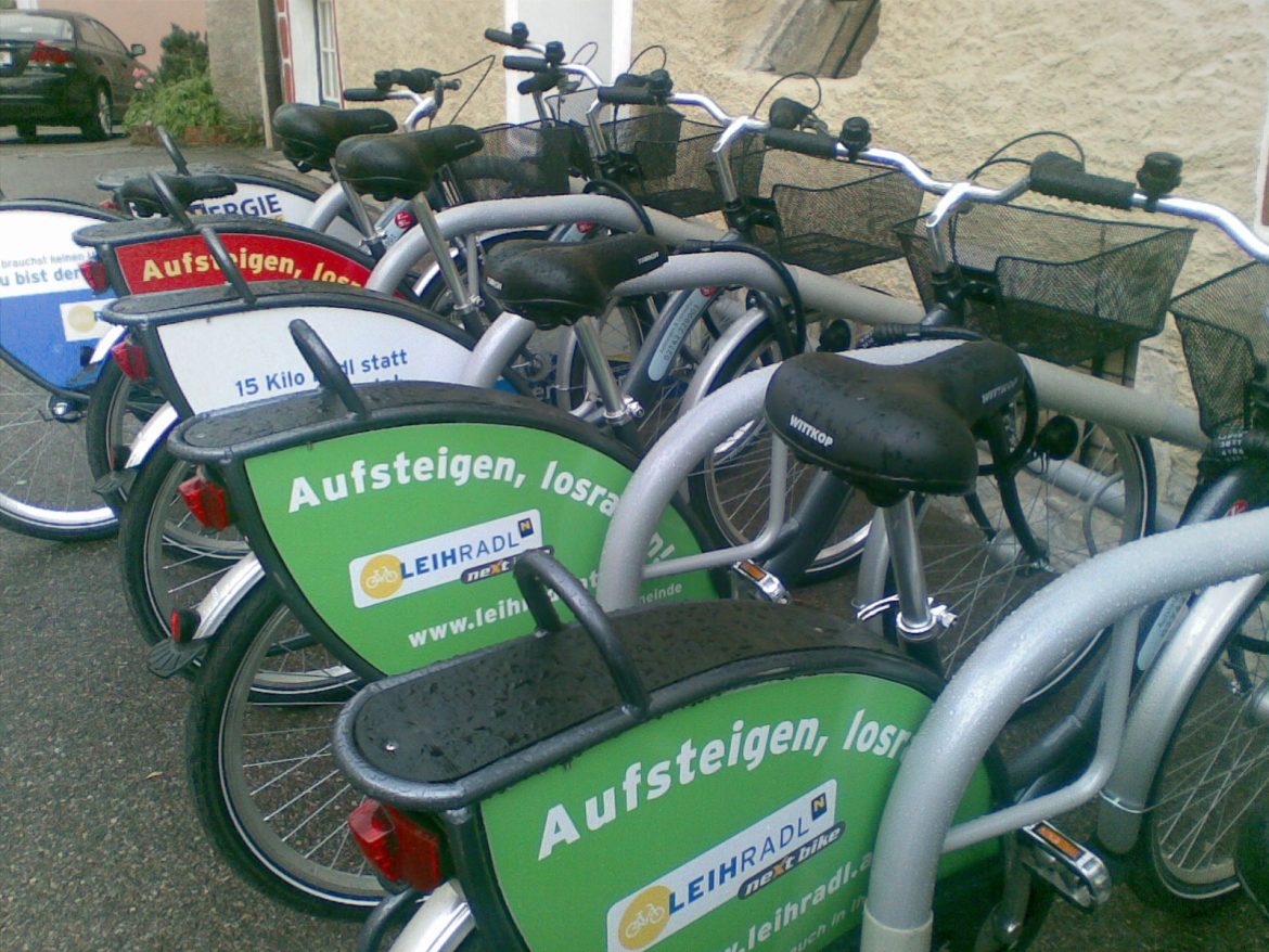 Nextbikes - Räder in der Wachau ausborgen
