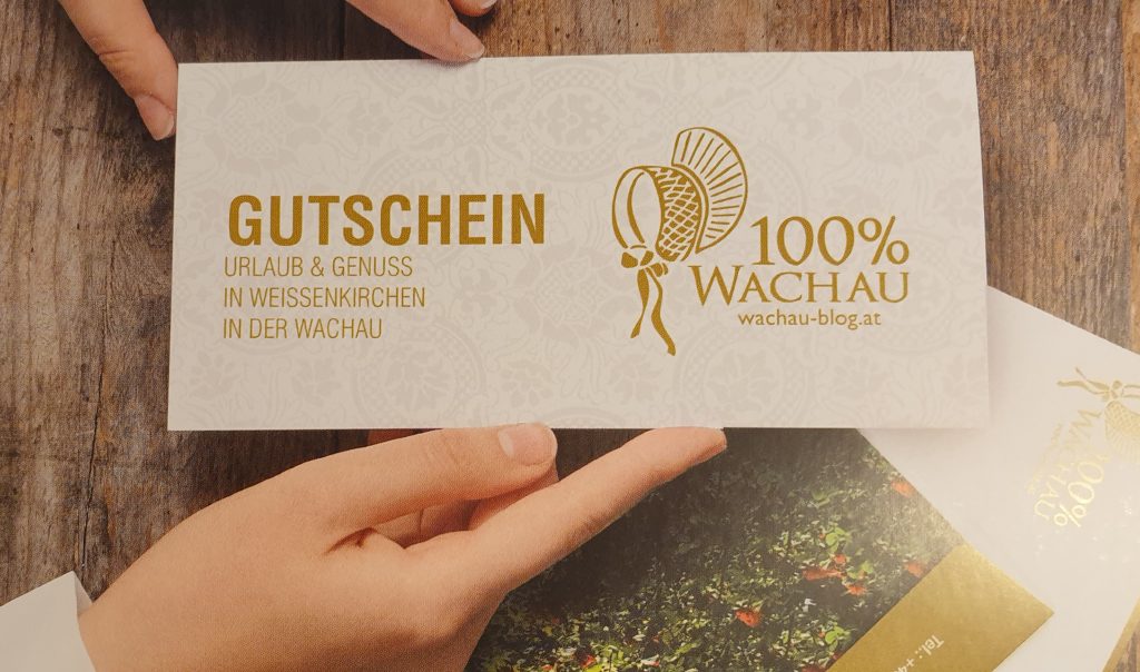 Gutschein 100% Wachau